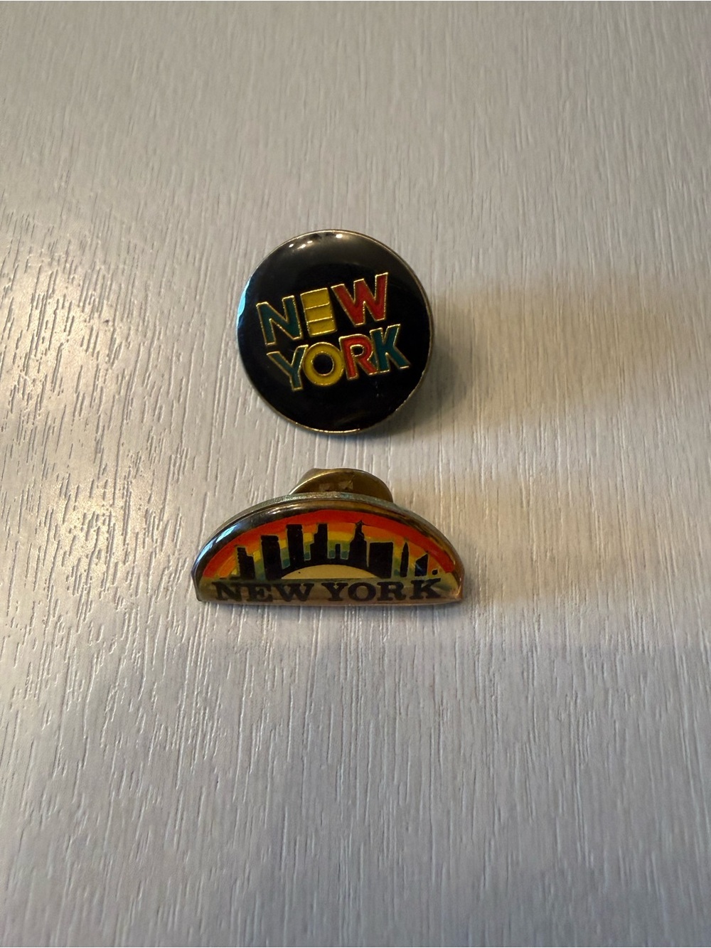 Vintage New York City pins